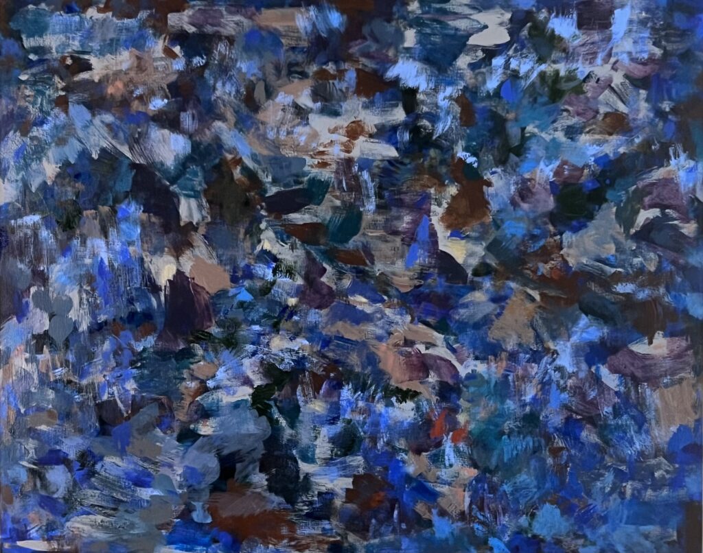 Blue Painting, Acrylic
