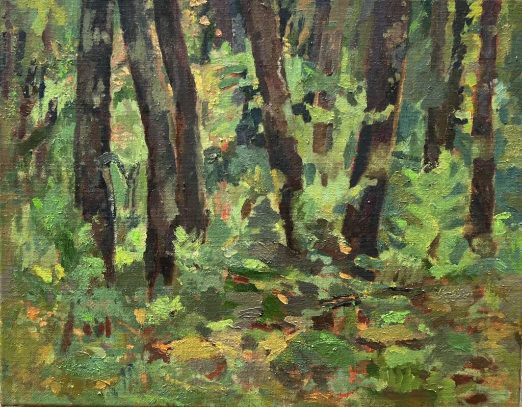 Oil painting on canvas